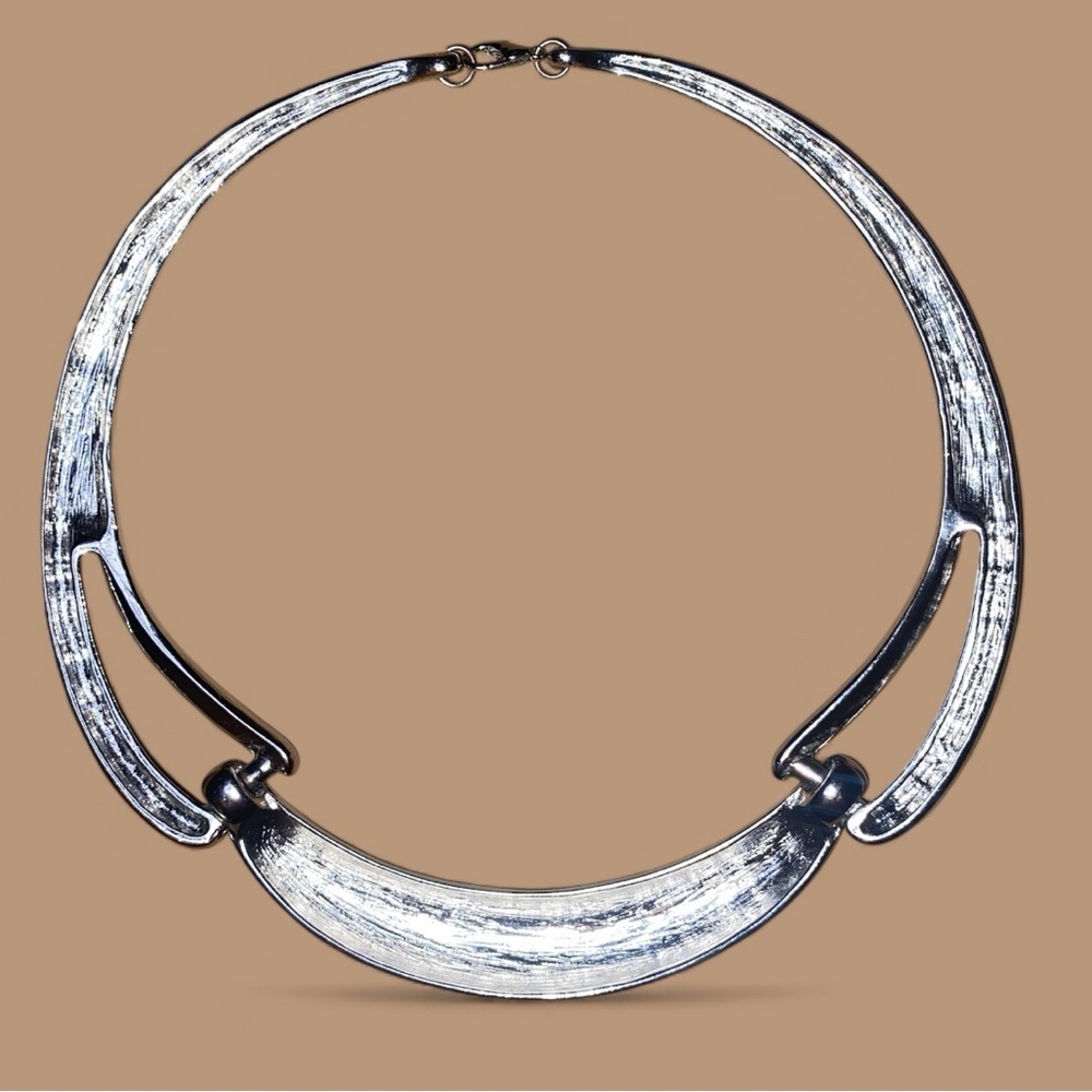 Pandora Bold Elements 3-Section Cable Collar Neck… - image 2